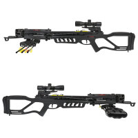 SET X-BOW FMA Scorpion II - 370 fps / 185 lbs - Balestra composta | Colore: Nero