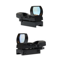 X-SCOPE Red Dot 400 - 4x MultiDot - Mirino a punto rosso