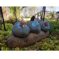 WILDCRETE 3D Trio di gallinacei
