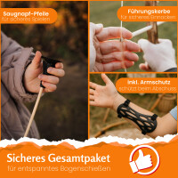 FLITZEBOGEN Bamboo - 27,5 pollici - Set arco per bambini