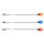 SHOCQ Archery Tag Arrow Triple A - 36 pezzi