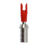 Selezione della cocche - a innesto o a cocca - 6,2mm Pin cocca: Rosso | Pin: Acciaio inossidabile