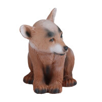 LONGLIFE Baby-Bär - braun - sitzend