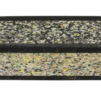 STRONGHOLD Battifreccia Schiuma - Edizione nera - Superstrong fino a 70 libbre - varie dimensioni misure