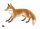 STRONGHOLD Bersaglio Animali - Volpe grafica - 42 x 59 cm - idrorepellente/antistrappo