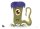STRONGHOLD Bersaglio fantasia - Monster IV - 42 x 59 cm - idrorepellente/antistrappo