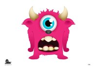 STRONGHOLD Bersaglio fantasia - Monster VI - 42 x 59 cm -...