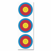 Bersaglio FITA - 3 punti, verticale - compound - 22x66 cm...