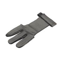 elTORO Traditioneller Schießhandschuh Black Larp - Größe XL