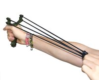 Fionda QUAD FIRE con doppio gommino